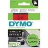 DYMO S0720720 D1 Yedek Şerit 9 mmx7mt Kırmızı-Siyah 40917