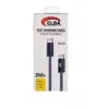 Elba ELB-2704 240w Type-c To Type-c 1mt Örgülü Desenli  Şarj Kablosu 480Mps  Hızlı Şarj