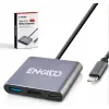 ENKADO EKD-TP43 TYPCE-C TO 3 İN1 HDMI +PD +USB 3,0 ADAPTÖR (KDO)