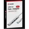 ENKADO EKD-UH60 USB 3.0 TO 4in1 , 1 PORT USB 3.0+3PORT USB 2.0 HUP ADAPTÖR