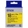 Epson LK-5YB2 Mıknatıslı Sarı Üzeri Siyah 18mm 9Metre Etiket