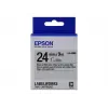 Epson LK-6SBE Gümüş Üzeri Siyah 24mm 9Metre Etiket