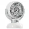 Everest EFN12 Krem 1200mAh 3 Hız Kademe Led Işıklı Retro Masaüstü Usb Fan