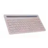 Everest KB-BT84 Pembe-Gri Bluetooth Ultra İnce+Şarjlı Q Mac-Win-Android-Ios Uyumlu Kablosuz klavye