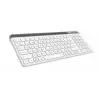 Everest KB-BT90 Beyaz-Gri Bluetooth+ 2.4Ghz  Q Mac-Win-Android-Ios Uyumlu Kablosuz klavye
