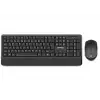 Everest KM-6176 Offıcal Siyah Kablosuz Combo Q Multimedia Klavye + Mouse Set (KDO)