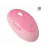 Everest ROUND KM-6282 Renkli Tuşlu Pembe Kablosuz Q Multimedia Klavye + Mouse Set