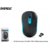 Everest SM-804 Usb Siyah-Mavi 800-1200-1600dpi Kablosuz Mouse (KDO)