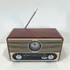 Everton RT-566 Bluetooth-USB-SD-FM Şarjlı  Saatli Nostaljik Radyo (KDO)