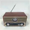 Everton RT-566 Bluetooth-USB-SD-FM Şarjlı  Saatli Nostaljik Radyo (KDO)