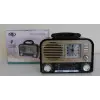 Everton RT-670 Bluetooth Usb-Micro Sd Saatli Nostaljik Radyo