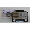 Everton RT-670 Bluetooth Usb-Micro Sd Saatli Nostaljik Radyo