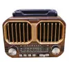 Everton RT-679  Bluetooth-USB-SD-FM Şarjlı Solarlı  Nostaljik Radyo