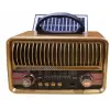 Everton RT-682  Solarlı,Şarjlı Nostaljik Radyo (Bluetooth-USB-SD-FM ) (KDO)