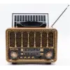 Everton RT-707 Bluetooth-USB-SD-FM Şarjlı  Nostaljik Radyo Solarlı Radyo