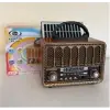 Everton RT-707 Bluetooth-USB-SD-FM Şarjlı  Nostaljik Radyo Solarlı Radyo