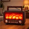 Everton Rt-754  Bluetooth Fm-Usb-Tf-Aux  Şarjlı Nostaljik Radyo (Solar Panel)