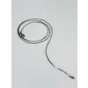 Rodyum Çelik Erkek Kolye 60 Cm - Ekl0009