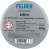 Felder Lötfett Lehim Pastası 250 Gr