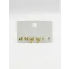 Fiyonk Detaylı Altılı Küpe - Kp00598