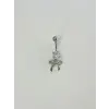 Fiyonk  Detaylı Göbek Piercing - Pg0093