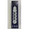 Fly 3393-01 3lü 2mt 2.1A Anahtarlı 2Usb Şarj Çıkışlı Akım Korumalı 2500w