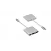 Frisby FA-7656TC Type-C - HDMI + USB 3.0 Adaptör + PD Şarj (KDO)