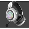 Gameagle GE2010 Step Hunter S1 RGB  Kablosuz Mikrofonlu Oyuncu Kulaklığı Beyaz