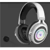 Gameagle GE2010 Step Hunter S1 RGB  Kablosuz Mikrofonlu Oyuncu Kulaklığı Beyaz