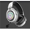 Gameagle GE2010 Step Hunter S1 RGB  Kablosuz Mikrofonlu Oyuncu Kulaklığı Beyaz