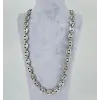 Rodyum Çelik Erkek Kolye 60 Cm - Ekl0052