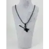 Gitar Figürü Çelik Erkek Kolye - Ekl0109