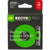 GP AA 2000 mAh Pro Şarjlı Kalem Pil 4+2li Paket  Paket GP210AAHCBR21-2GVPTLB6