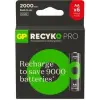 GP AA 2000 mAh Pro Şarjlı Kalem Pil 4+2li Paket  Paket GP210AAHCBR21-2GVPTLB6