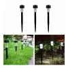 Güneş Enerjili Bahçe Lambası Plastik Saplama 10lu Set