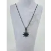 Güneş Figürlü Çelik Erkek Kolye - Ekl0088