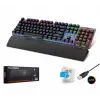 HADRON G507 KABLOLU MEKANİK RGB OYUN KLAVYE (KDO)