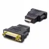 HADRON HDX1255 HDMI (M) TO DVI (F) ADAPTÖR 24+5 SİYAH (KDO)