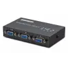 Hadron Hdx1280 2 Port Vga Switch 54Mhz 2Giriş 1Çıkış Butonlu Geçiş