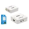 HADRON HDX1281 HD VIDEO CONVERTOR HDMI (IN) TO AV (OUT) BEYAZ (KDO)