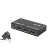 HADRON HDX1295 HDMI Splitter 4K 3D 1 In 2 Out - Siyah