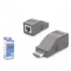 Hadron Hdx1359  30M 4K - 2K - Full HD 1080p  Hdmi Extender Siyah