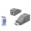 Hadron Hdx1359  30M 4K - 2K - Full HD 1080p  Hdmi Extender Siyah (KDO)