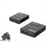 HADRON HDX1363 HDMI KVM Extender 4K Loop-Out 120 m - Gümüş