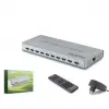 HADRON HDX1437 HDMI Multi Viewer Network Kontrollü Kumandalı 4K 30 Hz 9 Giriş 1 Çıkış Gri (KDO)