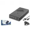HADRON HDX1794 3.5 İnç SATA HDD Harici Disk Kutusu USB 2.0 Type-C - Siyah