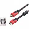 HADRON HDX2017 10MT HDMI (M) TO HDMI (M) KABLO ÖRGÜLÜ 10M SİYAH