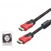 Hadron Hdx2022 15M Hdmi Kablo Örgülü  Siyah