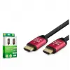 HADRON HDX2038 HDMI KABLO PVC 4K OD8.0 3M SİYAH
