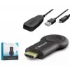 HADRON HDX2351 HDMI Kablosuz Görüntü Aktarım Cihazı Display Android - iOS - Windows - macOS - Siyah